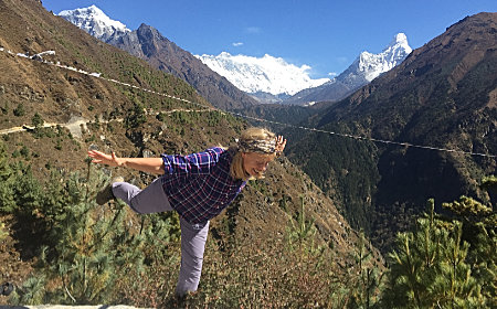 Yoga im Himalaya